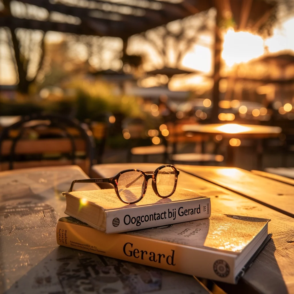 bril met boeken voor instagram